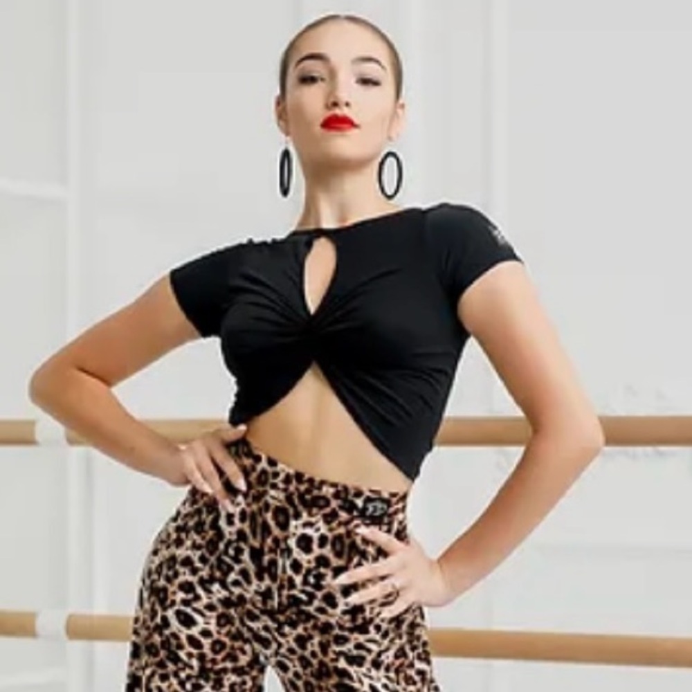 Fashion Dance short sleeve dance top M